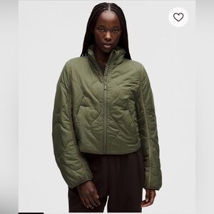 Lululemon Quilted Light Insulated Cropped Jacket